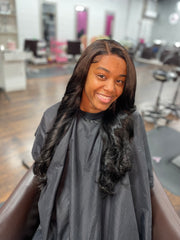 5x5 Hd closure wig 22 inches