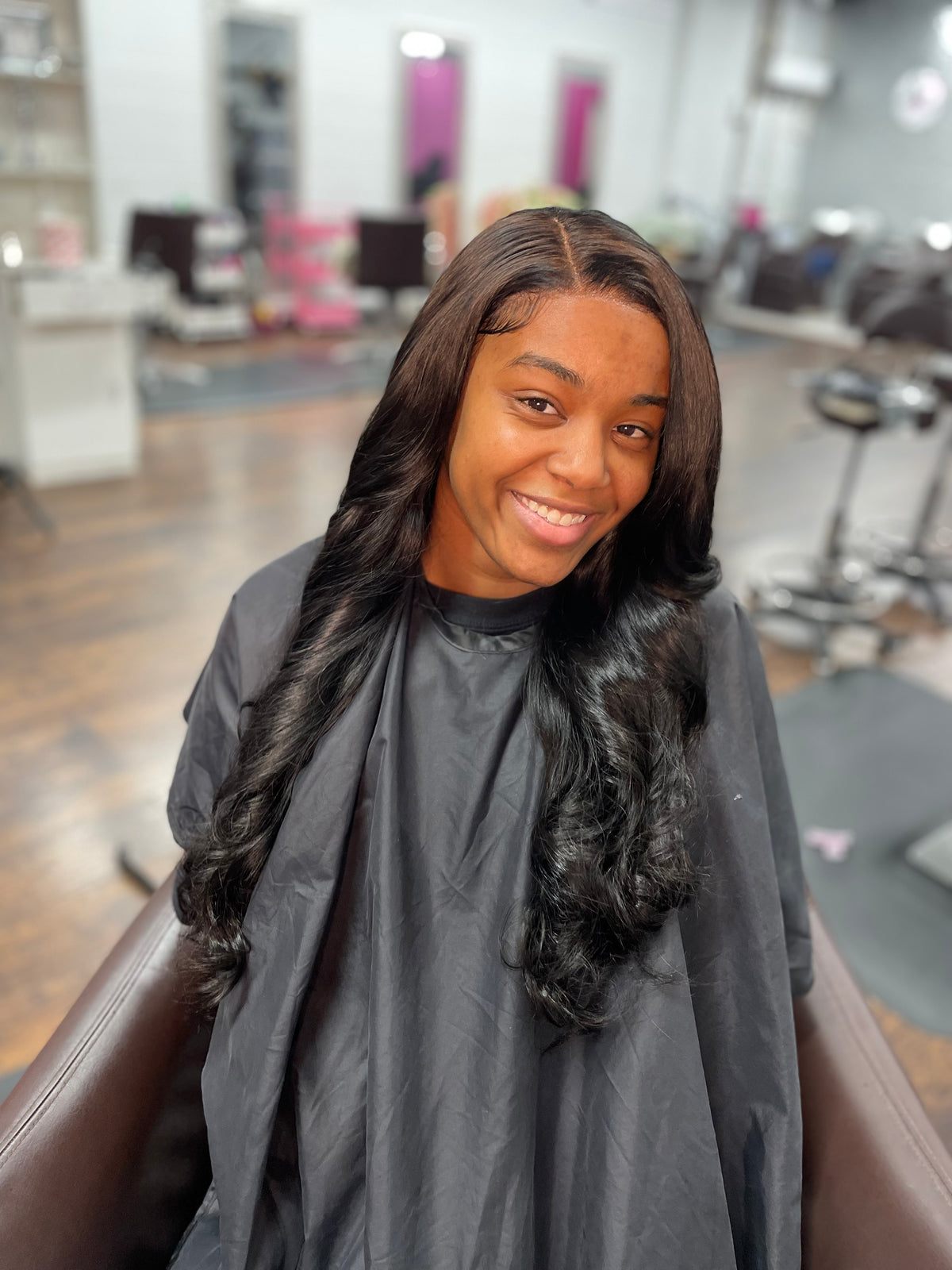 5x5  Hd closure  wig 22 inches