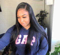 Onyx  4x4 closure wig