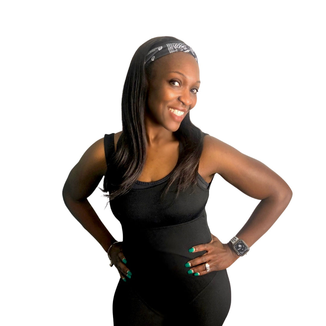 Straight Affordable headband wig